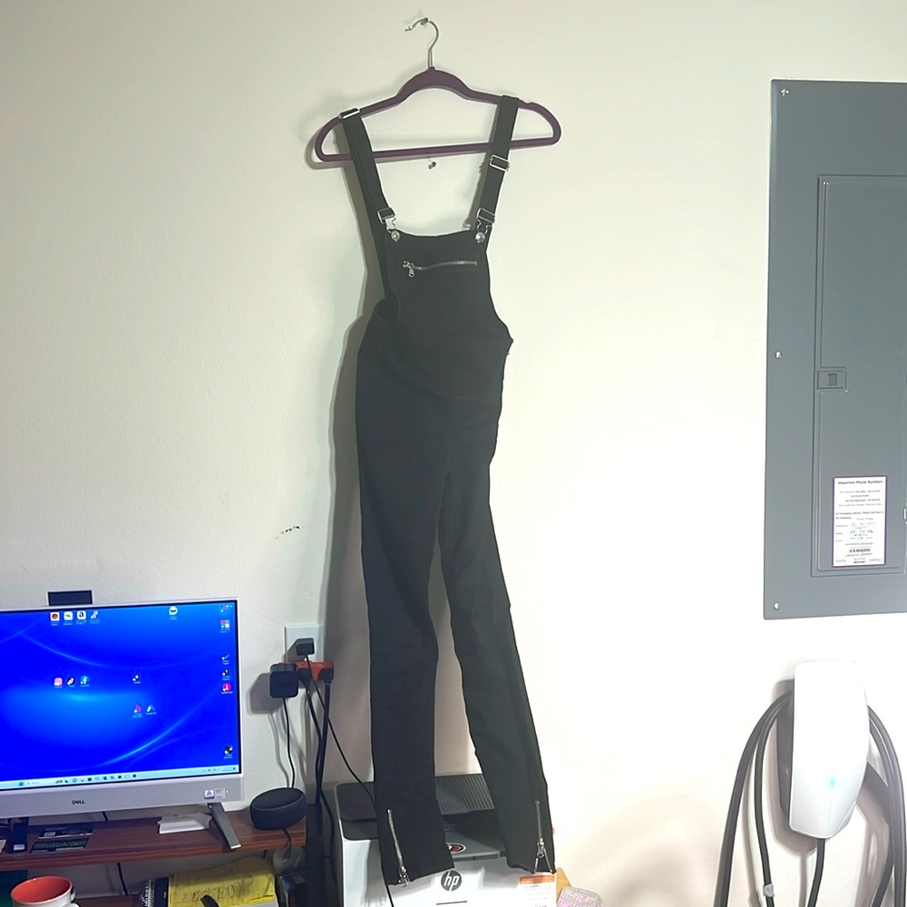 H&M black overalls